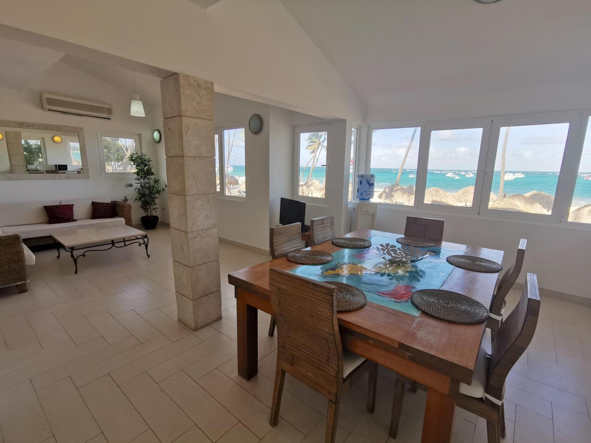 Tropical Villas At Los Corales Beach - Caribbean Rentals Fzco 蓬塔卡纳 客房 照片